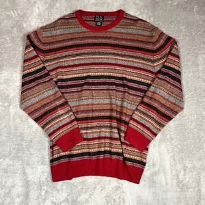 Jos A Bank‎ Sweater Men's XXL Lambs Wool Gingerbread Holiday Old Money